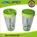 16oz Electrical Portable Dual Shaker for Protein, Coffee & Milk, bpa free
